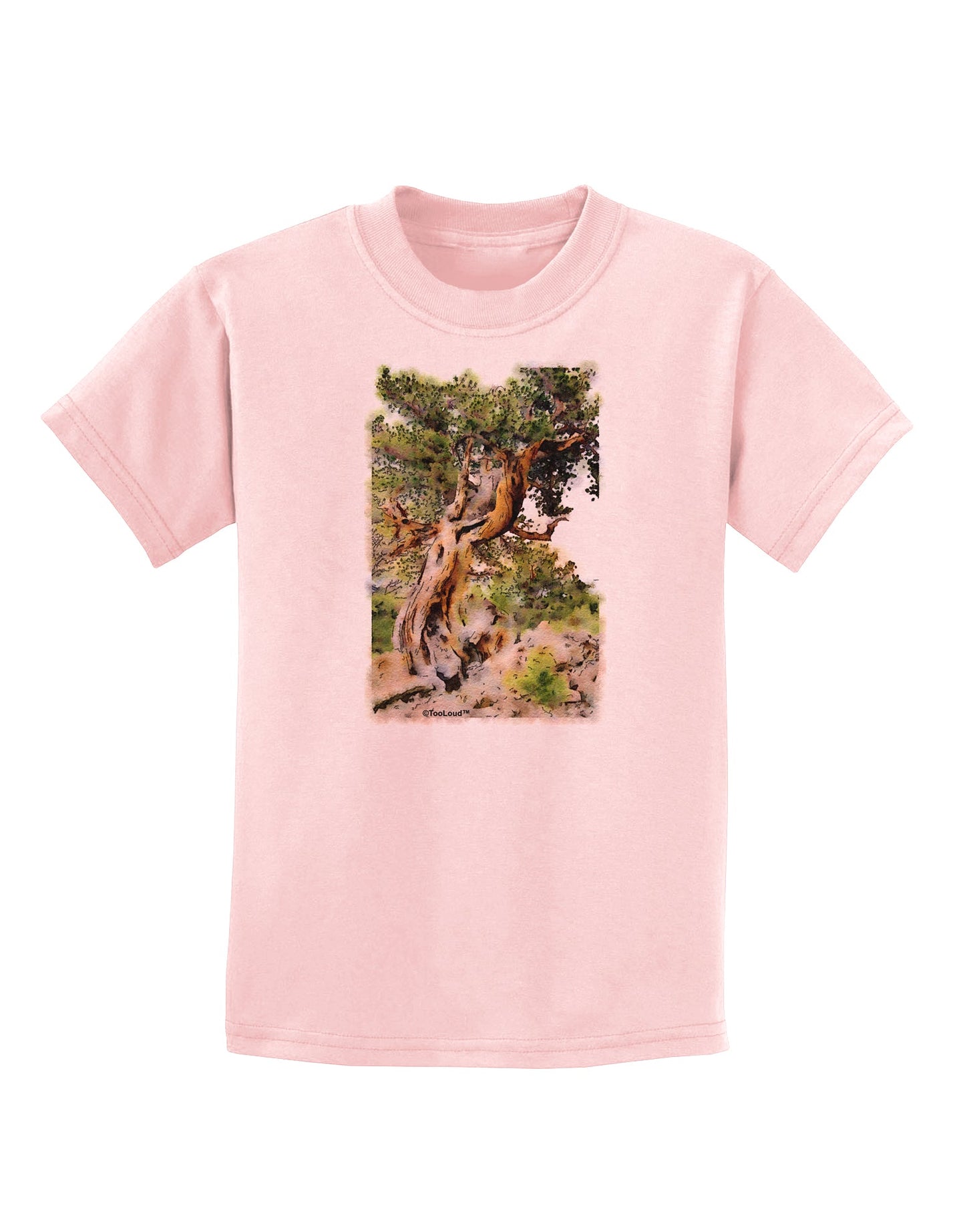 Bristlecone Pines Childrens T-Shirt-Childrens T-Shirt-TooLoud-PalePink-X-Small-Davson Sales