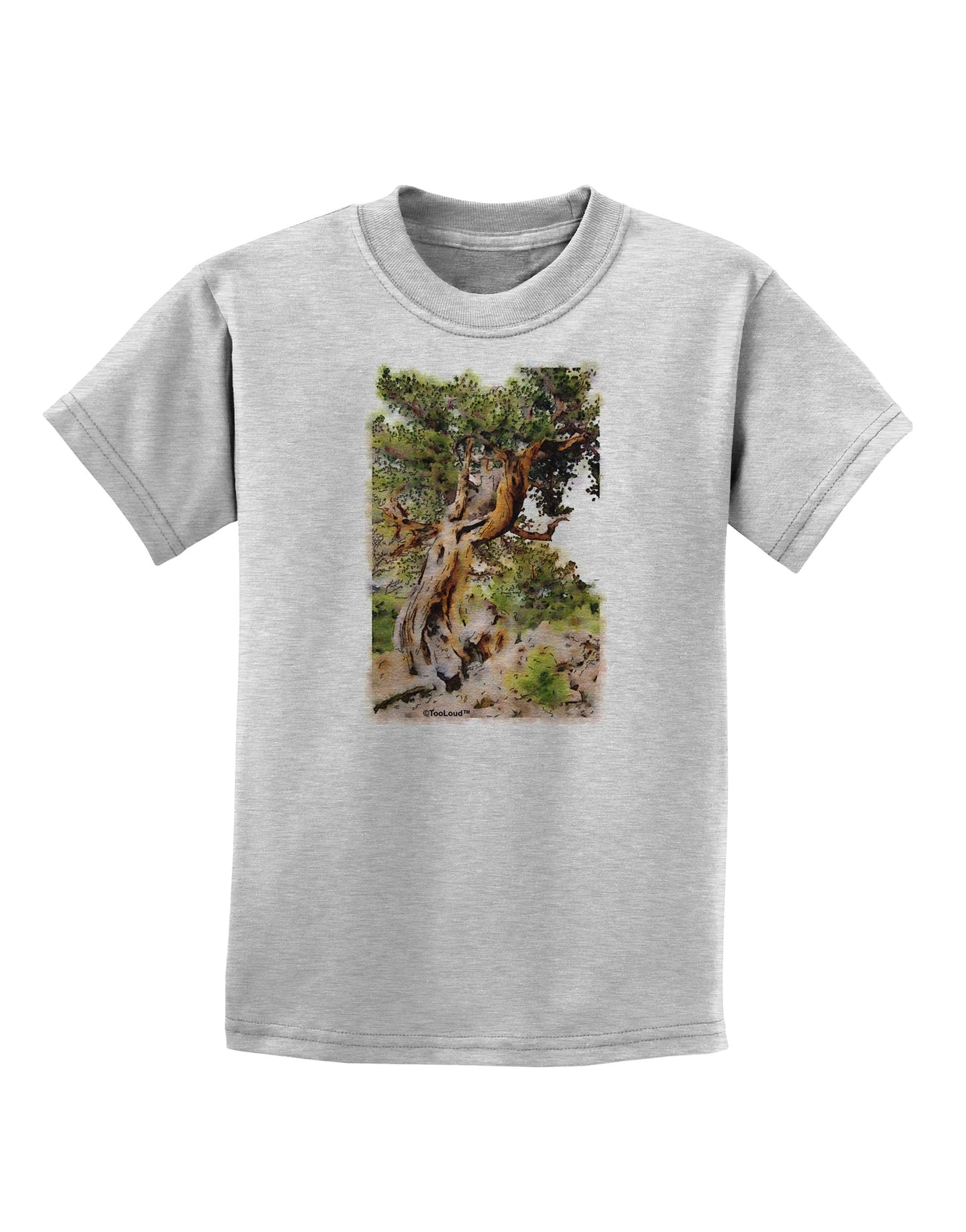 Bristlecone Pines Childrens T-Shirt-Childrens T-Shirt-TooLoud-AshGray-X-Small-Davson Sales