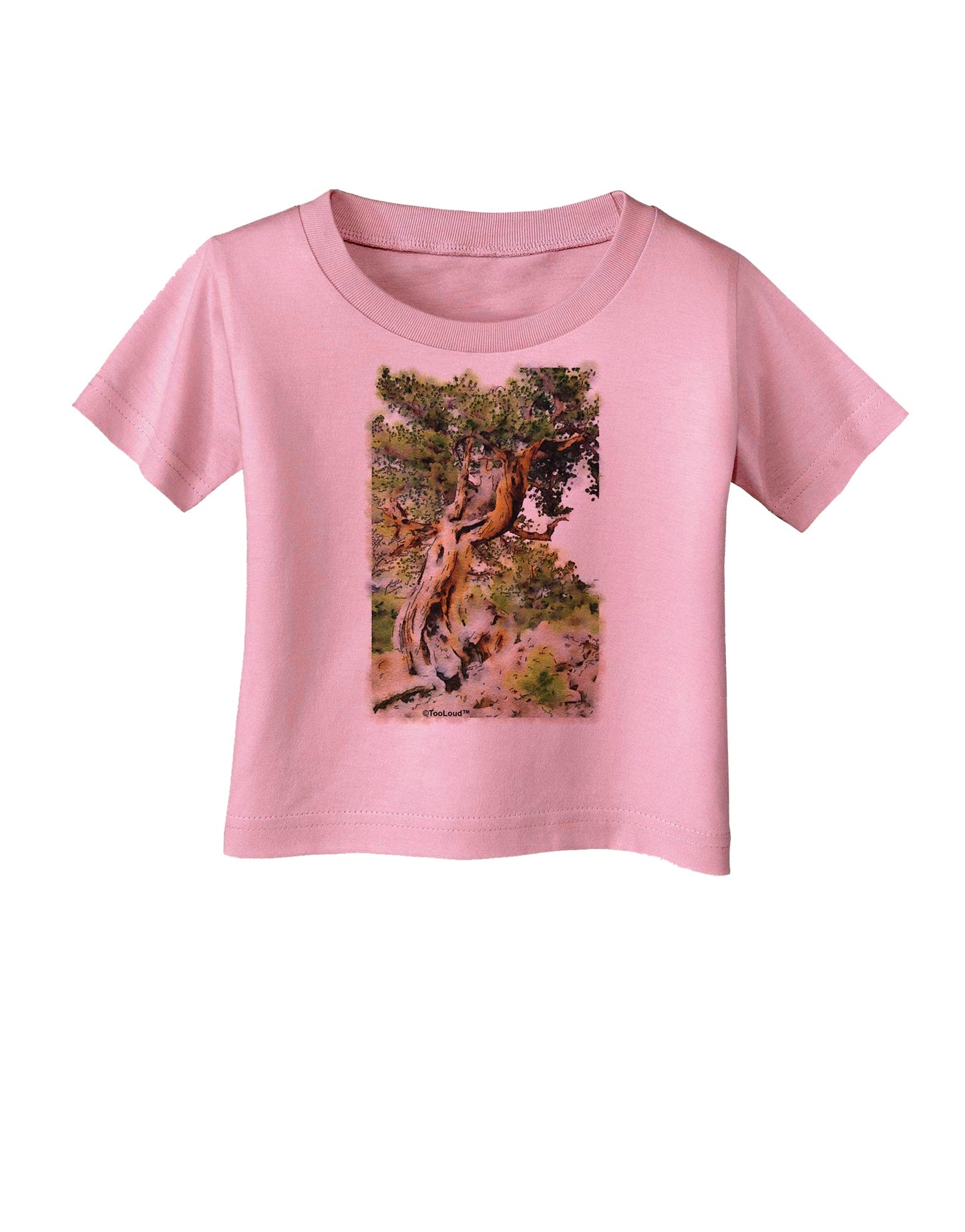Bristlecone Pines Infant T-Shirt-Infant T-Shirt-TooLoud-Candy-Pink-06-Months-Davson Sales