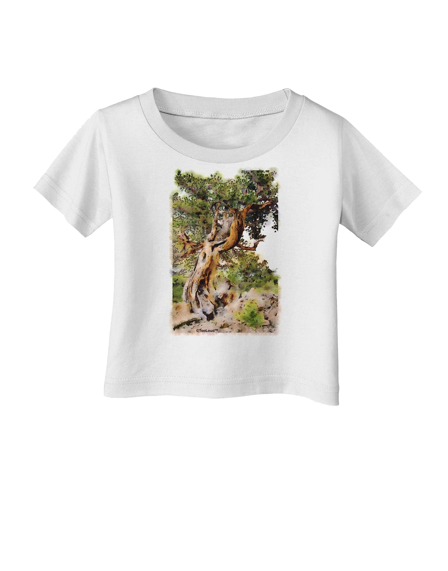 Bristlecone Pines Infant T-Shirt-Infant T-Shirt-TooLoud-White-06-Months-Davson Sales