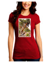 Bristlecone Pines Juniors Petite Crew Dark T-Shirt-T-Shirts Juniors Tops-TooLoud-Red-Juniors Fitted Small-Davson Sales