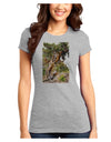 Bristlecone Pines Juniors Petite T-Shirt-T-Shirts Juniors Tops-TooLoud-Ash-Gray-Juniors Fitted X-Small-Davson Sales