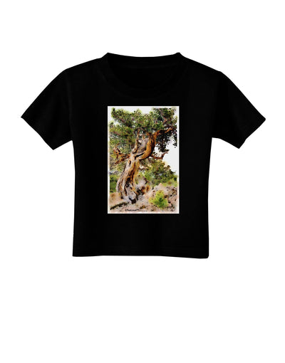 Bristlecone Pines Toddler T-Shirt Dark-Toddler T-Shirt-TooLoud-Black-2T-Davson Sales