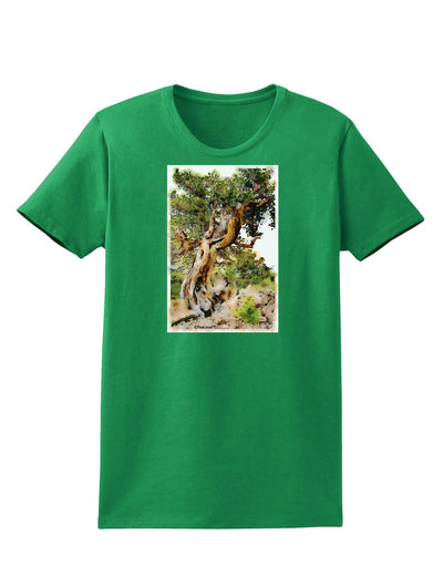 Bristlecone Pines Womens Dark T-Shirt-TooLoud-Kelly-Green-X-Small-Davson Sales