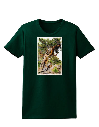 Bristlecone Pines Womens Dark T-Shirt-TooLoud-Forest-Green-Small-Davson Sales