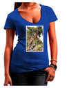 Bristlecone Pines Womens V-Neck Dark T-Shirt-Womens V-Neck T-Shirts-TooLoud-Royal-Blue-Juniors Fitted Small-Davson Sales