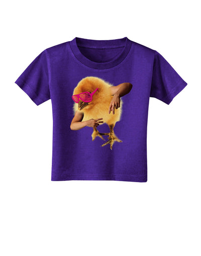 Bro Chick Toddler T-Shirt Dark-Toddler T-Shirt-TooLoud-Purple-2T-Davson Sales