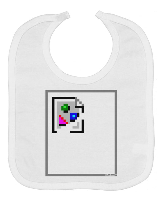 Broken Image Link - Tech Humor Baby Bib by