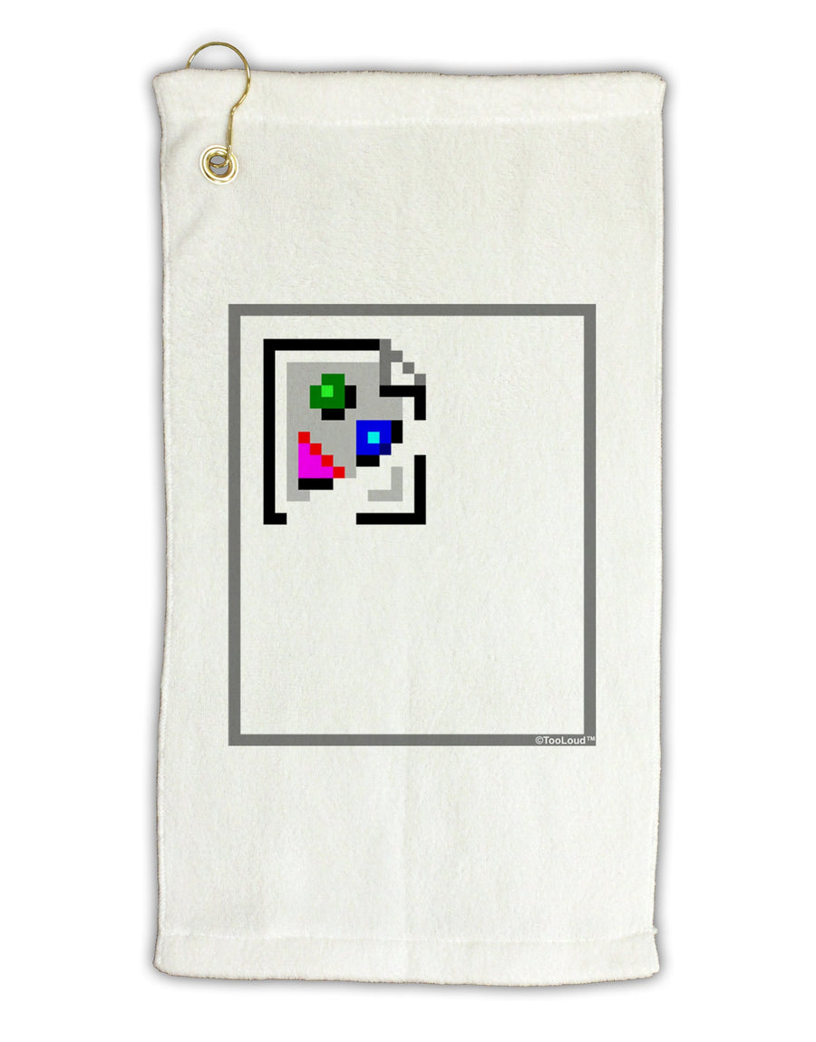 Broken Image Link - Tech Humor Micro Terry Gromet Golf Towel 16 x 25 inch by TooLoud-Golf Towel-TooLoud-White-Davson Sales