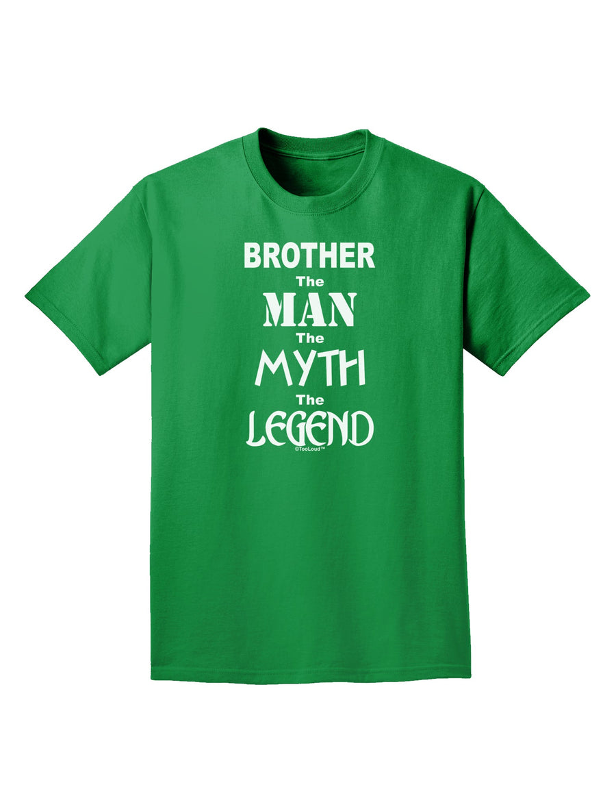 Brother The Man The Myth The Legend Adult Dark T-Shirt by TooLoud-Mens T-Shirt-TooLoud-Purple-Small-Davson Sales