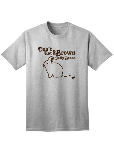 Brown Jellybeans Adult T-Shirt - A Delectable Addition to Your Wardrobe-Mens T-shirts-TooLoud-Ash-Gray-Small-Davson Sales