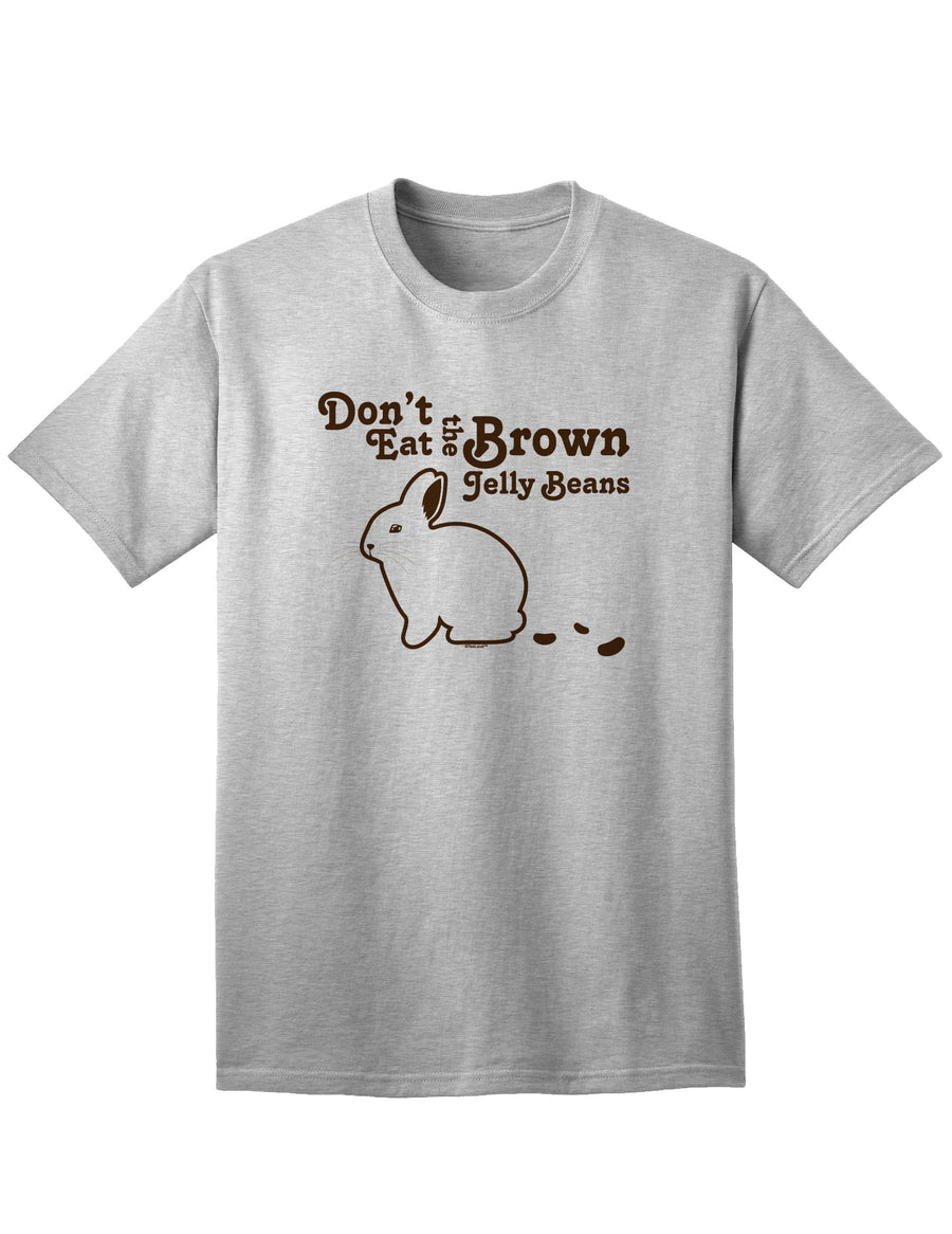 Brown Jellybeans Adult T-Shirt - A Delectable Addition to Your Wardrobe-Mens T-shirts-TooLoud-White-Small-Davson Sales