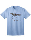 Brown Jellybeans Adult T-Shirt - A Delectable Addition to Your Wardrobe-Mens T-shirts-TooLoud-Light-Blue-Small-Davson Sales