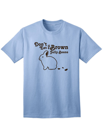 Brown Jellybeans Adult T-Shirt - A Delectable Addition to Your Wardrobe-Mens T-shirts-TooLoud-Light-Blue-Small-Davson Sales