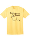 Brown Jellybeans Adult T-Shirt - A Delectable Addition to Your Wardrobe-Mens T-shirts-TooLoud-Yellow-Small-Davson Sales