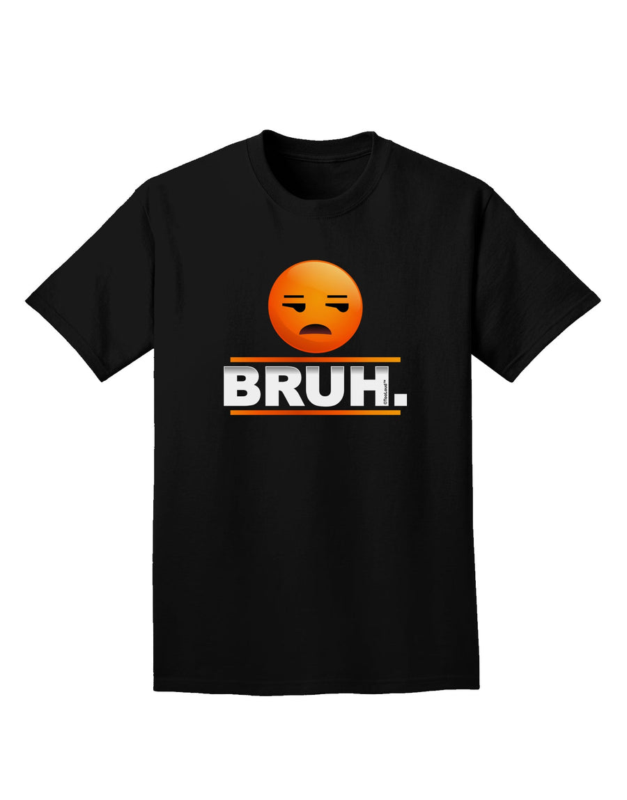 Bruh Emoji Adult Dark T-Shirt-Mens T-Shirt-TooLoud-Kelly-Green-Small-Davson Sales