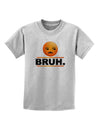 Bruh Emoji Childrens T-Shirt-Childrens T-Shirt-TooLoud-AshGray-X-Small-Davson Sales