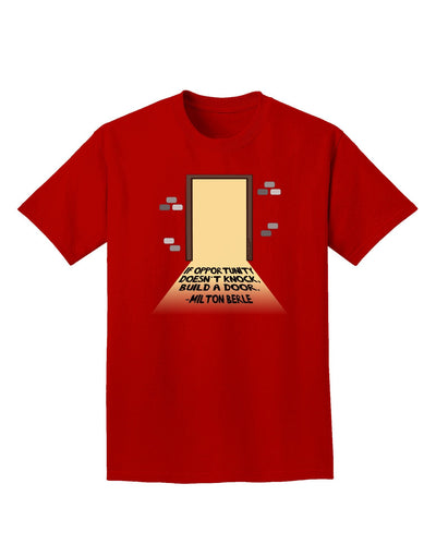 Build A Door Adult Dark T-Shirt-Mens T-Shirt-TooLoud-Red-XXXX-Large-Davson Sales