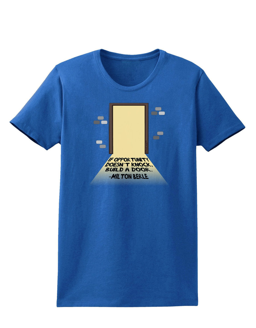 Build A Door Womens Dark T-Shirt-Womens T-Shirt-TooLoud-Royal-Blue-XXX-Large-Davson Sales