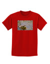 Bullfrog In Water Childrens Dark T-Shirt by TooLoud-Childrens T-Shirt-TooLoud-Red-X-Small-Davson Sales