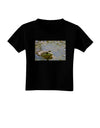 Bullfrog In Water Toddler T-Shirt Dark by TooLoud-Toddler T-Shirt-TooLoud-Black-2T-Davson Sales