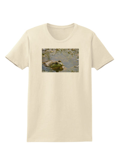 Bullfrog In Water Womens T-Shirt by TooLoud-Womens T-Shirt-TooLoud-Natural-X-Small-Davson Sales