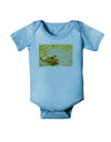 Bullfrog In Watercolor Baby Romper Bodysuit by TooLoud-Baby Romper-TooLoud-LightBlue-06-Months-Davson Sales