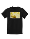 Bullfrog In Watercolor Childrens Dark T-Shirt by TooLoud-Childrens T-Shirt-TooLoud-Black-X-Small-Davson Sales
