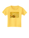 Bullfrog In Watercolor Toddler T-Shirt by TooLoud-Toddler T-Shirt-TooLoud-Yellow-2T-Davson Sales