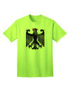 Bundeswehr Logo Adult T-Shirt: Premium Quality for Discerning Shoppers-Mens T-shirts-TooLoud-Neon-Green-Small-Davson Sales