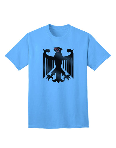 Bundeswehr Logo Adult T-Shirt: Premium Quality for Discerning Shoppers-Mens T-shirts-TooLoud-Aquatic-Blue-Small-Davson Sales