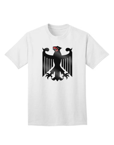 Bundeswehr Logo Adult T-Shirt: Premium Quality for Discerning Shoppers-Mens T-shirts-TooLoud-White-Small-Davson Sales