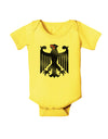 Bundeswehr Logo Baby Romper Bodysuit-Baby Romper-TooLoud-Yellow-06-Months-Davson Sales