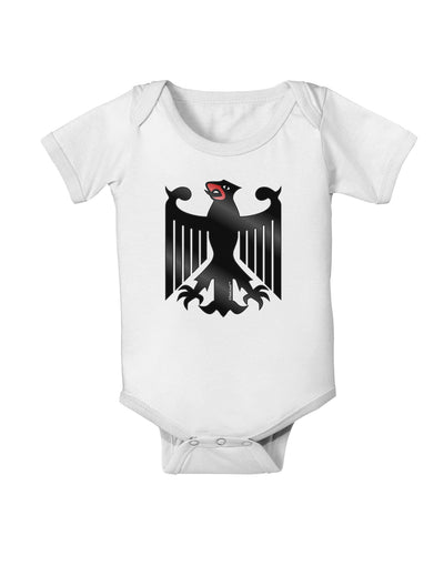 Bundeswehr Logo Baby Romper Bodysuit-Baby Romper-TooLoud-White-06-Months-Davson Sales