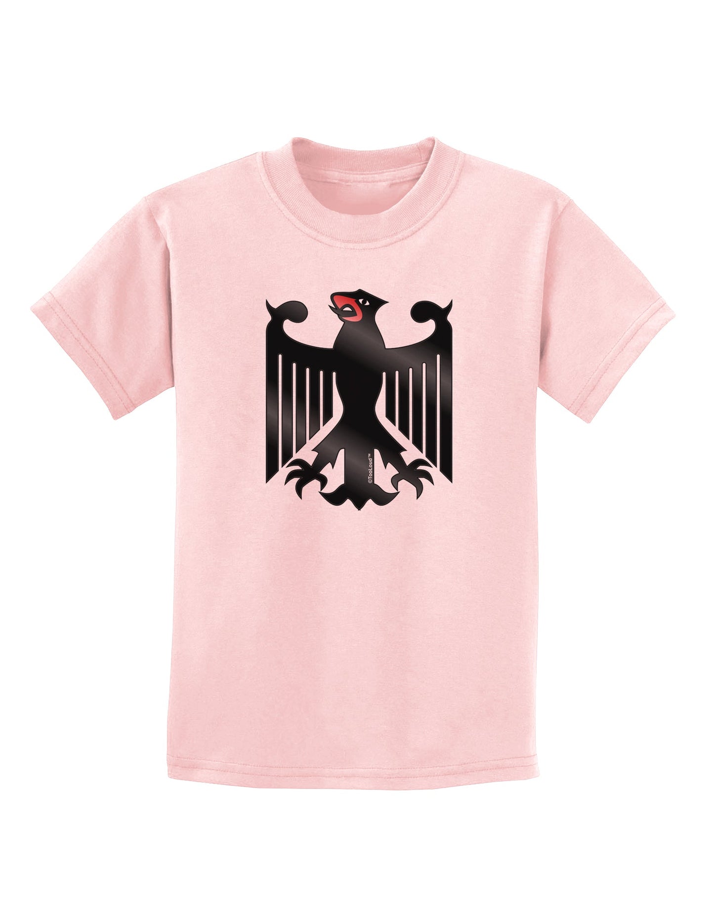 Bundeswehr Logo Childrens T-Shirt-Childrens T-Shirt-TooLoud-PalePink-X-Small-Davson Sales