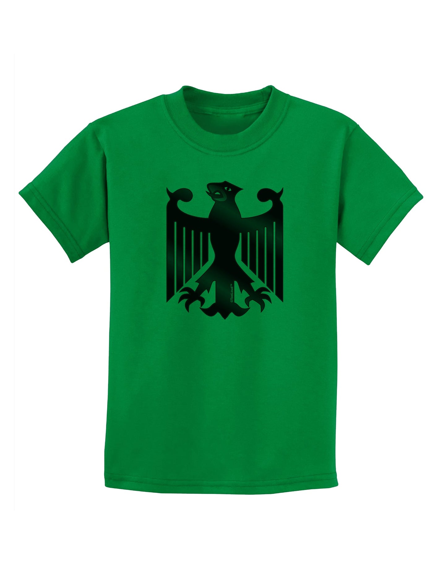 Bundeswehr Logo Childrens T-Shirt-Childrens T-Shirt-TooLoud-Kelly-Green-X-Small-Davson Sales