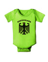 Bundeswehr Logo Deutschland Baby Romper Bodysuit-Baby Romper-TooLoud-Lime-06-Months-Davson Sales