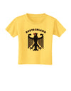 Bundeswehr Logo Deutschland Toddler T-Shirt-Toddler T-Shirt-TooLoud-Yellow-2T-Davson Sales