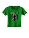 Bundeswehr Logo Deutschland Toddler T-Shirt Dark-Toddler T-Shirt-TooLoud-Clover-Green-2T-Davson Sales