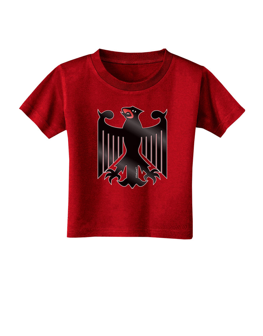 Bundeswehr Logo Toddler T-Shirt Dark-Toddler T-Shirt-TooLoud-Black-2T-Davson Sales