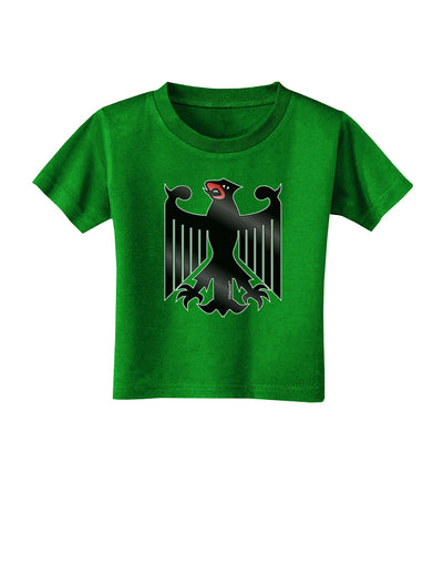 Bundeswehr Logo Toddler T-Shirt Dark-Toddler T-Shirt-TooLoud-Clover-Green-2T-Davson Sales