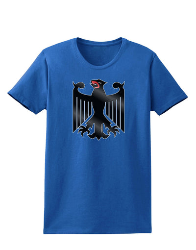 Bundeswehr Logo Womens Dark T-Shirt-TooLoud-Royal-Blue-X-Small-Davson Sales