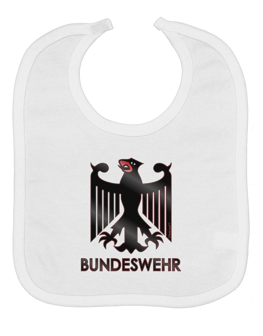 Bundeswehr Logo with Text Baby Bib