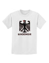 Bundeswehr Logo with Text Childrens T-Shirt-Childrens T-Shirt-TooLoud-White-X-Small-Davson Sales