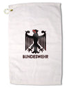 Bundeswehr Logo with Text Premium Cotton Golf Towel - 16 x 25 inch-Golf Towel-TooLoud-16x25"-Davson Sales