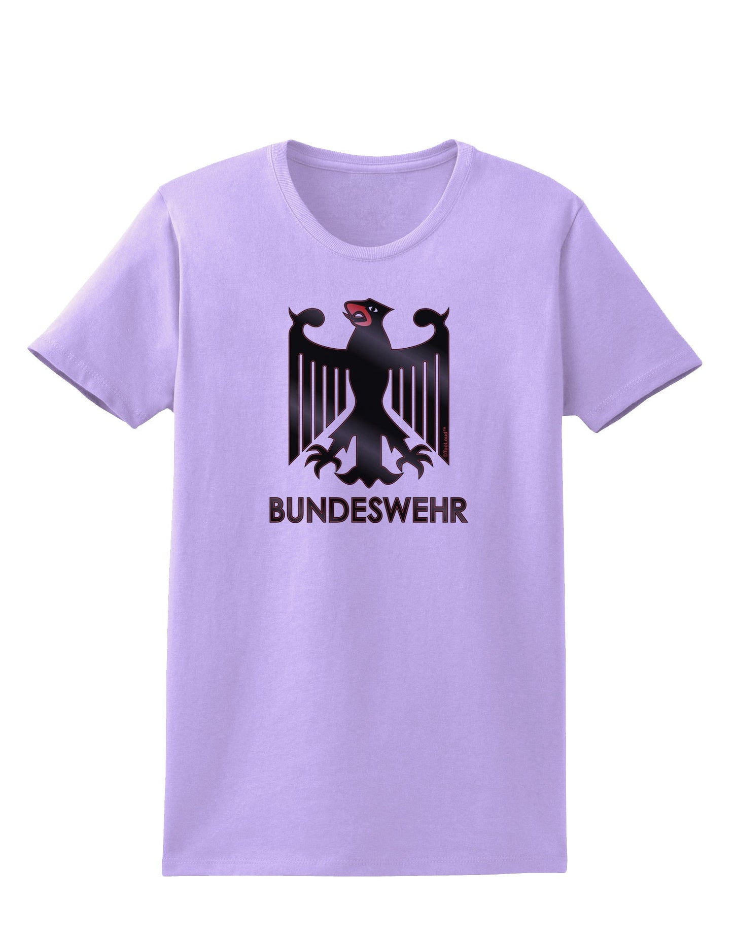 Bundeswehr Logo with Text Womens T-Shirt-Womens T-Shirt-TooLoud-Lavender-X-Small-Davson Sales