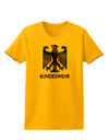 Bundeswehr Logo with Text Womens T-Shirt-Womens T-Shirt-TooLoud-Gold-X-Small-Davson Sales