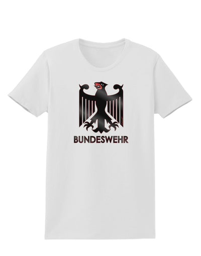 Bundeswehr Logo with Text Womens T-Shirt-Womens T-Shirt-TooLoud-White-X-Small-Davson Sales