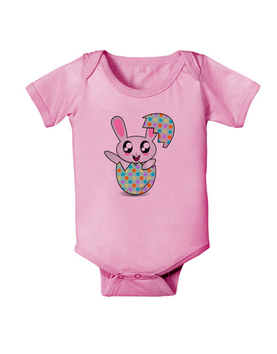 Bunny Hatching From Egg Baby Romper Bodysuit-Baby Romper-TooLoud-Pink-06-Months-Davson Sales