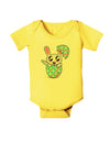 Bunny Hatching From Egg Baby Romper Bodysuit-Baby Romper-TooLoud-Yellow-06-Months-Davson Sales